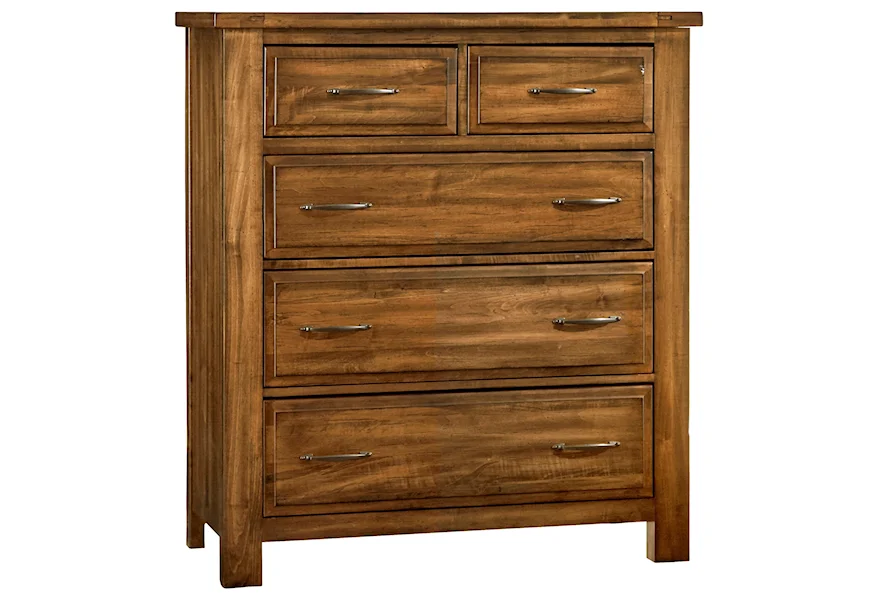 Maple Road 5-Drawer Chest  by Artisan & Post at Esprit Decor Home Furnishings
